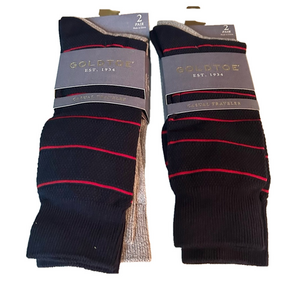 Gold Toe Men’s Socks Size 6 - 12.5 4 Pairs NWT